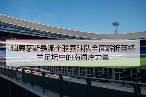 伯恩茅斯是哪个联赛球队全面解析英格兰足坛中的南海岸力量